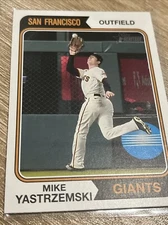 2023 Topps Heritage - #287 Mike Yastrzemski