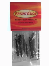 100 BLACK 2-56 Hex-Drive Button-Head 3/16" Screws +100 BLACK Washers For Customs