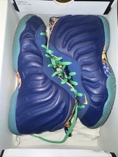 Nike Little Posite One PS ASW Blue Kaleidoscope Shoes Size 2Y DZ5192-400 Foam
