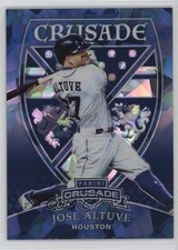 2018 Panini Chronicles Crusade Blue Ice Prizm 7/149 Jose Altuve #4 1dm4
