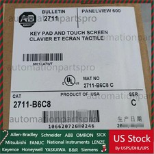 2711-B6C8 2711B6C8 PanelView 600 Touch Key DH FRN 4.46 New AB