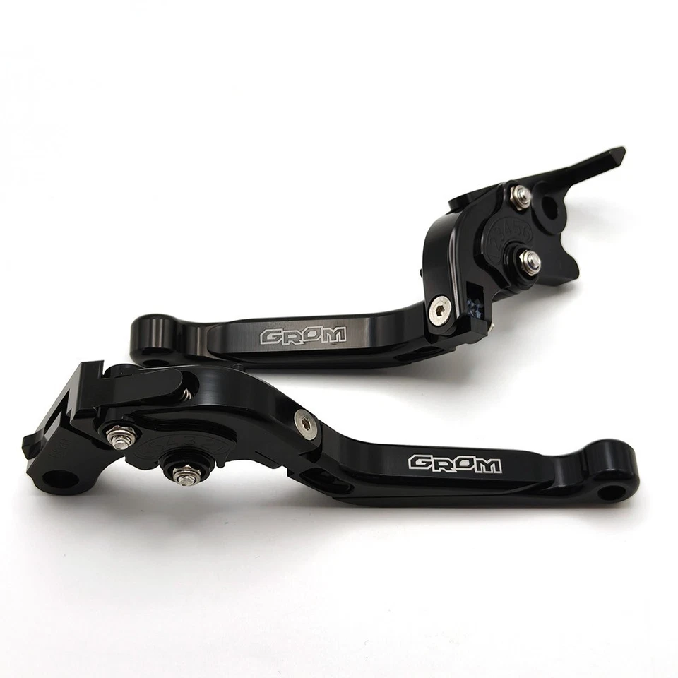 CNC Front Brake Lever Clutch Lever GROM Handles For Honda GROM125 2014-2024 2025 - Image 4 of 4