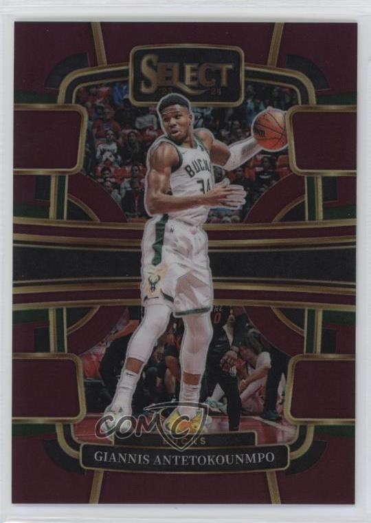2023 Panini Select Concourse Maroon Prizm 71/175 Giannis Antetokounmpo #60 13rw