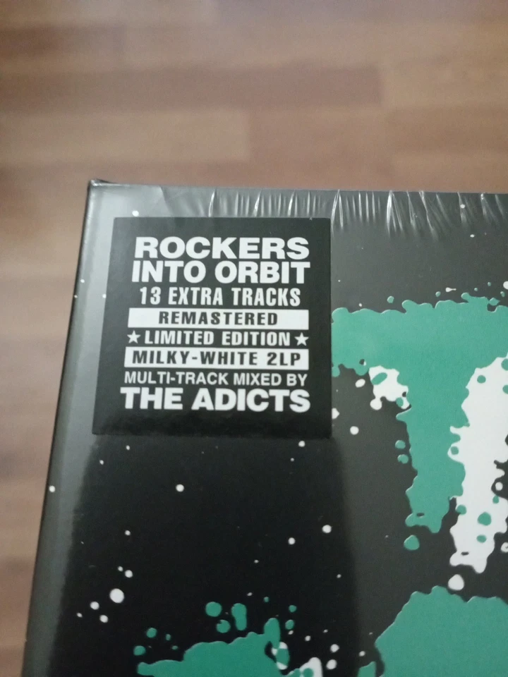 The Adicts- Rockers Into Orbit RSD 2025 LTD EDT Milky White Vinyl 2LP MINT - Image 4 of 4