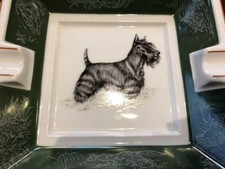 Hermes Chasse Green Ash Scotch Terrier Black thumbnail