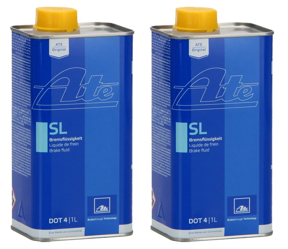Líquido de frenos 1-LiTer Original ATE SL DOT-4 para MERCEDES VERiFy FiT AÑO 1956-2025 Foto 3 de 3