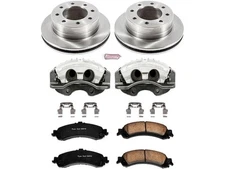 Rear Brake Pad and Rotor Kit For 2005 GMC Sierra 1500 HD MC593XC