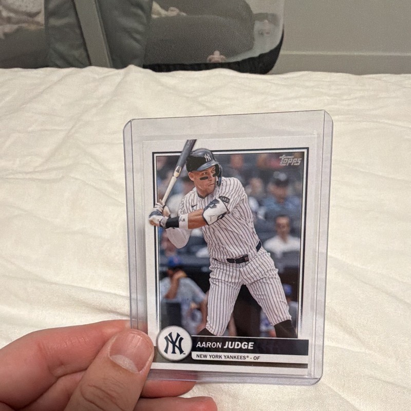 Topps 2026 Series 1 Aaron Judge #46 New York Yankees Costco Flagship Insert