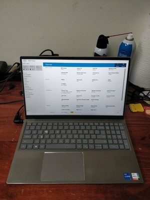 Dell Inspiron 15 5510 INTEL CORE I5-11300H@3.10GHz 8GB RAM NO DRIVE PARTS 8845