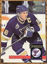 Brett Hull 1993-94 Donruss Hockey Card #286 St. Louis Blues NHL HOF Free Ship