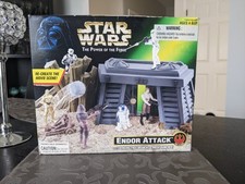 Star Wars Power Of The Force Endor Attack Action Figure Playset