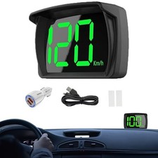 Digital GPS Speedometer MPH, Heads Up Display with Large LED Font, Golf Cart