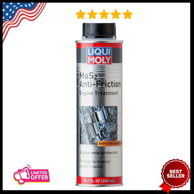 #ad #ad Liqui Moly MoS2 Anti Friction Engine Treatment 300 ml Oil additive SKU: 20 $13.99