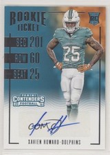 2016 Panini Contenders Rookie Ticket Xavien Howard #153 Auto qw7