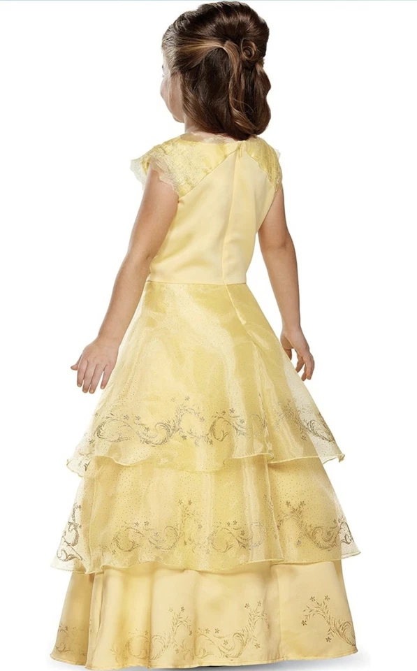 Disney Belle бальное платье (Красавица и чудовище) костюм (детский размер M 7-8) - Изображение 2 из 4