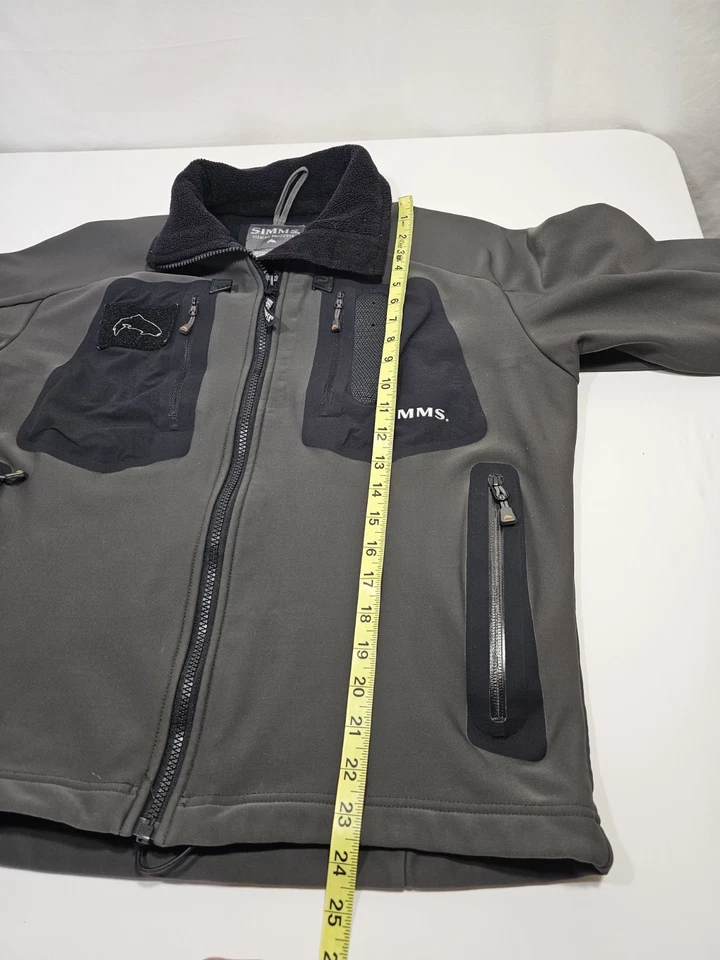 Chaqueta Simms Wind Stopper Soft Shell cremallera completa para mujer mediana pesca al aire libre Foto 3 de 4