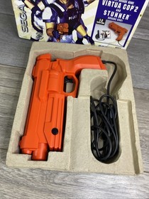 Sega Saturn Virtua Cop 2 Gun Bundle Box Has Moisture Damage. Missing Manual