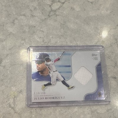 2023 Topps X J-Rod - Jersey Relics Julio Rodriguez #JR2-R Black /199 (MEM)