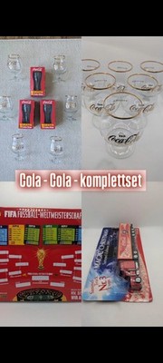 Coca Cola Sammler Set Vintage Gläser Christmas Truck FIFA WM 2014 OVP