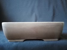 Vaso Bonsai Rettangolare In Gres Marrone Ottima fattura Antigelo 