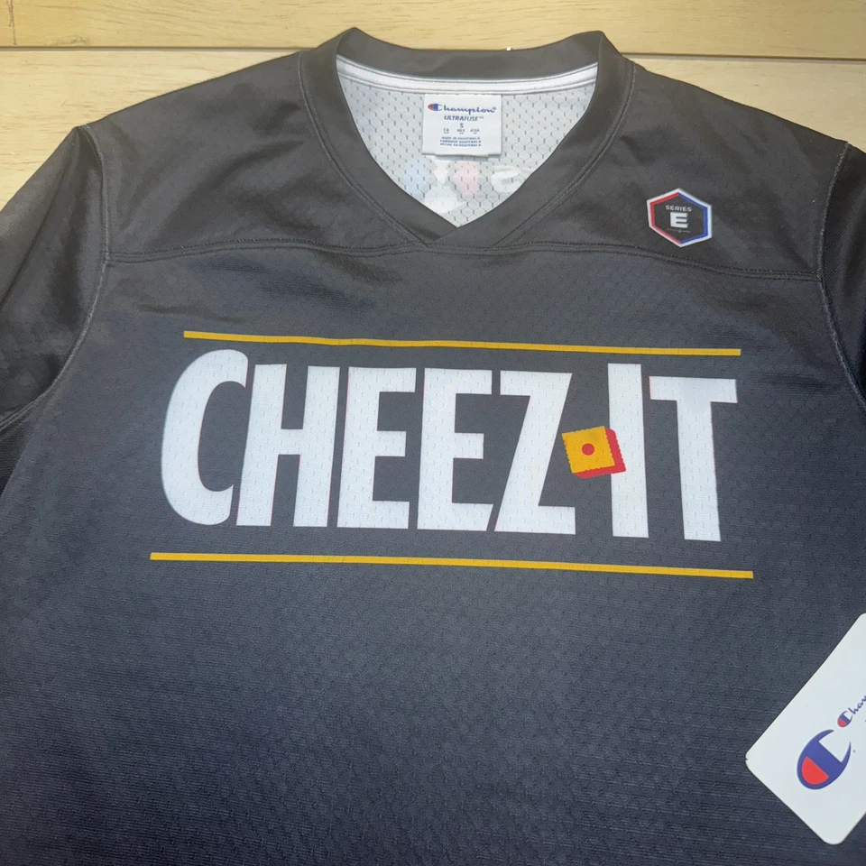 Champion Cheez It E Series Hockey Jersey Ultrafuse Size Small  E Sports Arena - Image 2 of 4