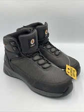 Carhartt Men 6" Ground Force Composite Toe Waterproof Work Boots Black Sz 8 NEW