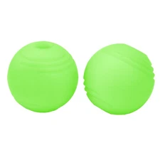Chew King by Mammoth Set of 2 Glowing Fetch Ball, Durable Bouncy Interactive ...