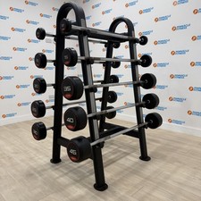 Jordan Fixed Barbell Set 10 - 45kg with Storage Rack