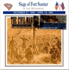 Dr Jim Stamps Maximum Card Fort Sumter 1861 Forever The Civil War Fdc