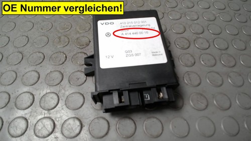 Door central lock control module