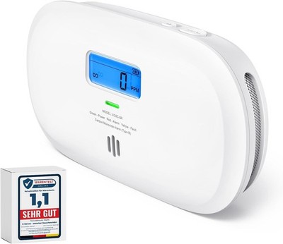 X-Sense XC0C-SR Carbon Monoxide Detector   Digital Display CO Alarm New