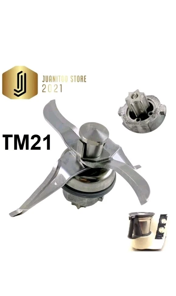 Gruppo Coltelli Lame Compatibile Per Vorwerk Bimby TM21 In Acciaio Inox