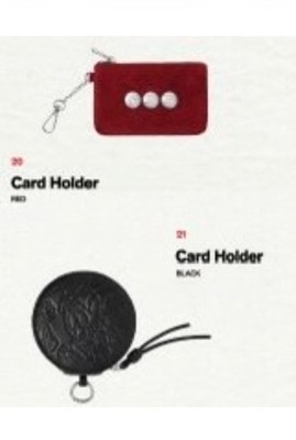 PRE] BTS ARIRANG Official POP-UP Merch Red Card Holder KOREA (JUNE
