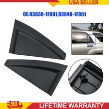 Rear Door Window Delta Pillar Panel Trim 2x For 05-10 Kia Sportage Set