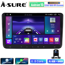 8Core 4+64G Android 14 Autoradio CarPlay Navi für VW Golf 5 6 Touran Caddy Jetta