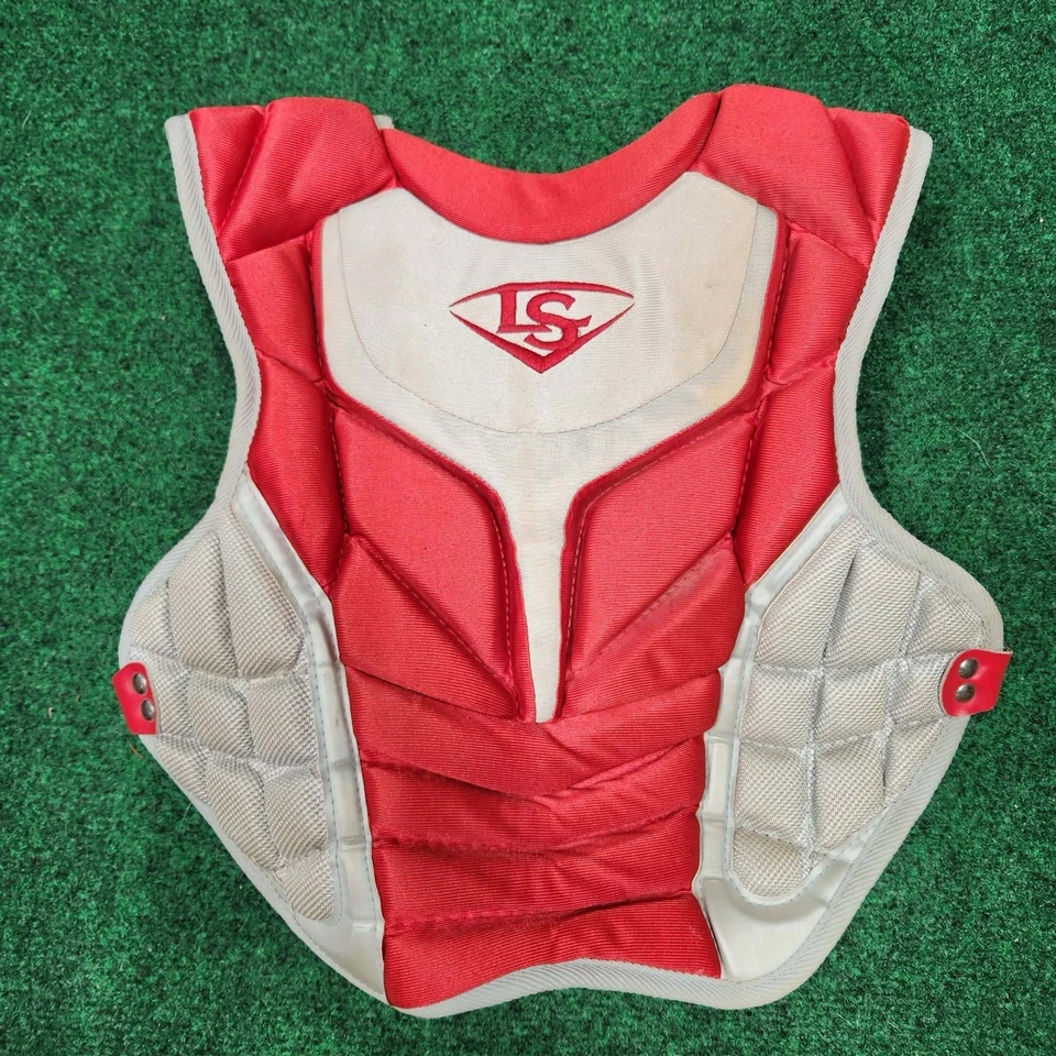 Louisville Slugger 4 件套青少年捕手装备套装 - 9 - 12 岁 - 红色 — 第 2/4 张图片