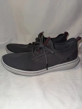 Clarks Step Urban Low Men's Comfort Sneakers 11.5 Gray Lace Up Casual Shoes