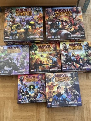 Marvel Zombies Komplett-Set + Erweiterungen (Deutsch)   Wie neu