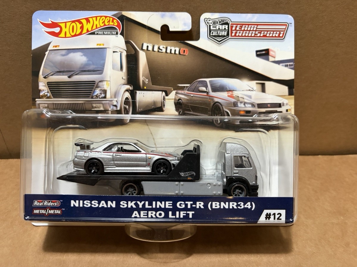 Hot Wheels Team Transport #12 Nissan Skyline GT-R (BRN34) Aero