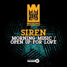 Siren - Morning Music / Open Up for Love New Alliance MOD