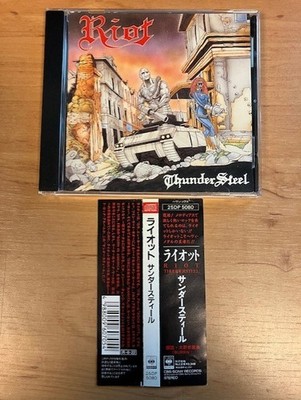 @ CDRIOT - THUNDER STEEL / CBS SONY JAPAN 1988 / OBI HEAVY METAL MARK EDWARDS