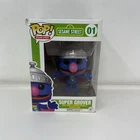 Funko Pop Vinyl Figure Sesame Street Super Grover #01 Box Damage