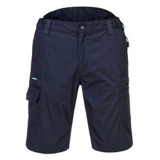 Image of New Mens Portwest KX340 Ripstop Cargo Work Shorts. Dark Navy 40 inch. T7648.
