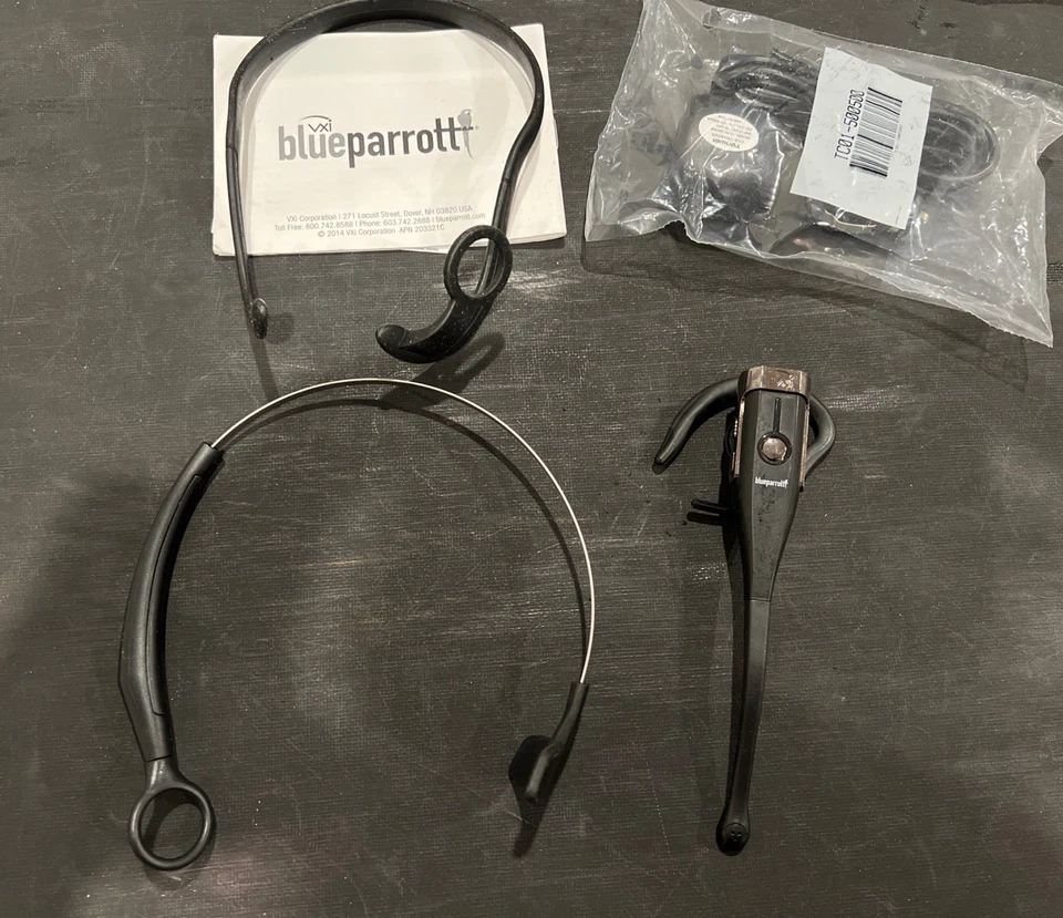 Auriculares inalámbricos convertibles Blue Parrot Xpressway II con cancelación de ruido en la oreja Foto 3 de 3