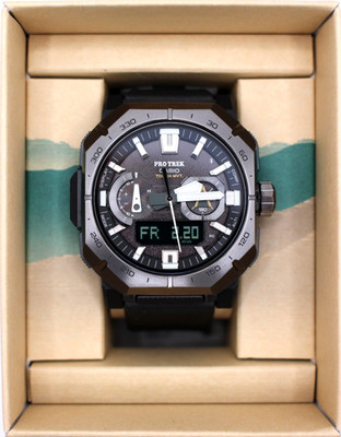 CASIO PRO TREK PRW-B1000-1JF Climber Line Schwarz Solar Analog Digital Herrenuhr