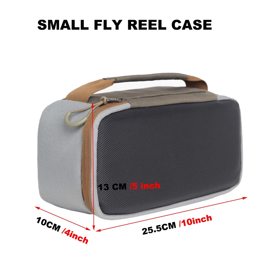 Чехол для катушки Kylebooker Ripple с прозрачными сетчатыми карманами для рыболовных снастей M - Изображение 2 из 4