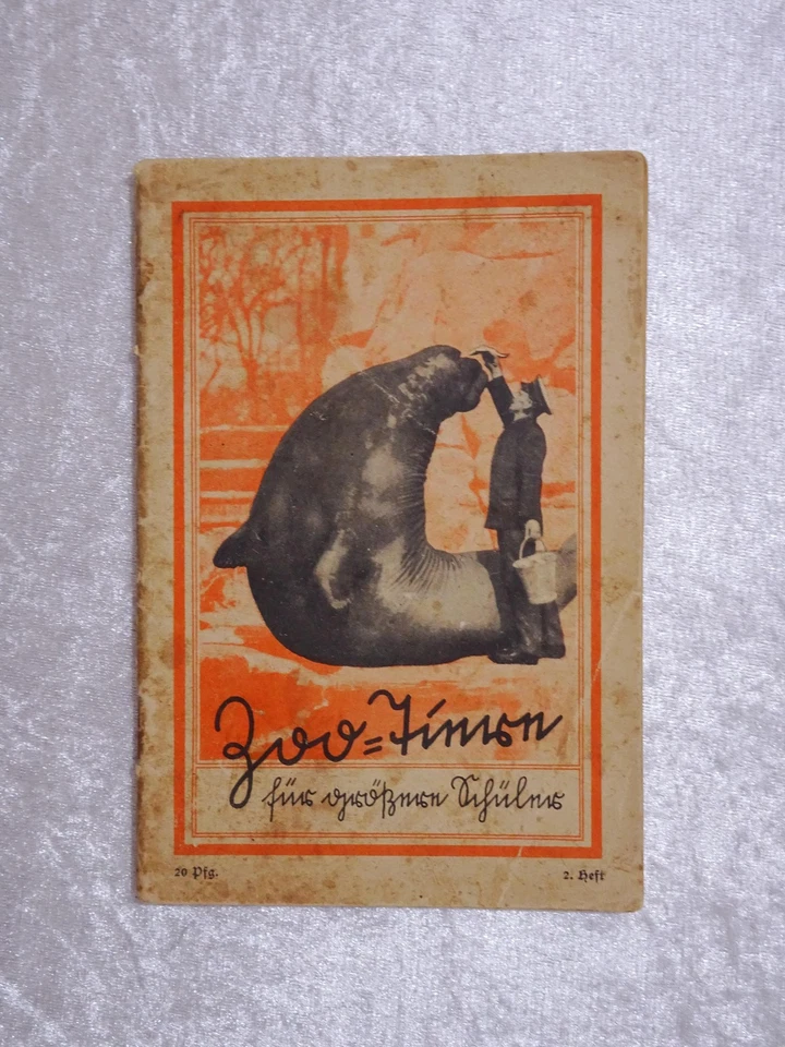 QdZDSA - Antike Broschüre Zooführer Berlin - Vintage 1931 - Reklame Werbung - Bild 1 von 4