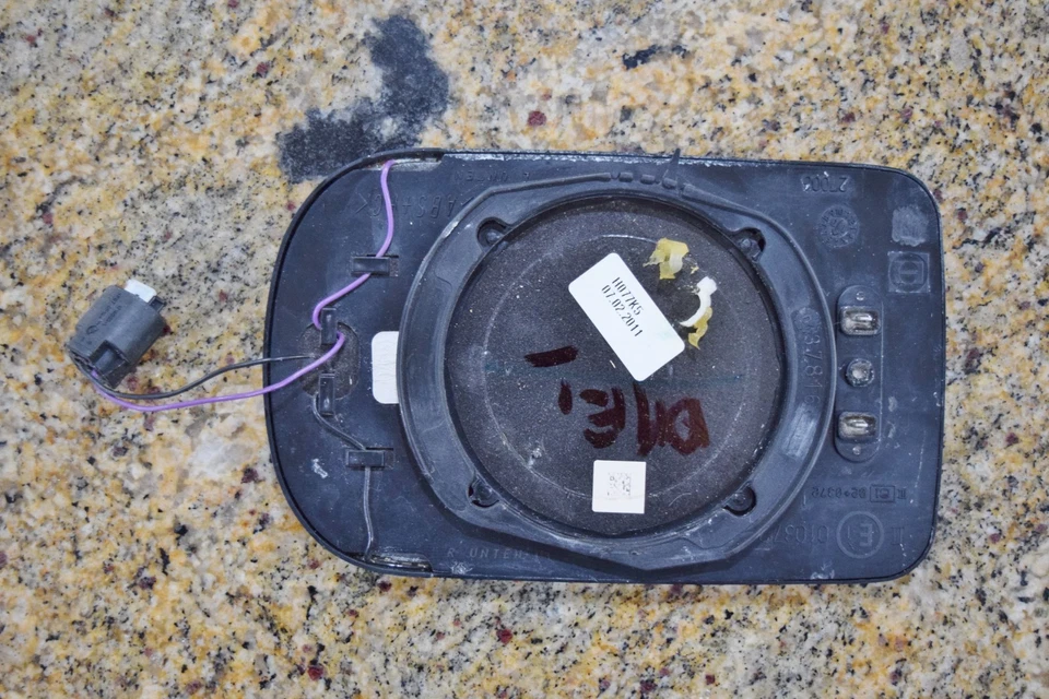 Espejo retrovisor exterior izquierdo BMW E38 2001 serie 7 atenuación térmica 740i 740iL 750iL Foto 4 de 4