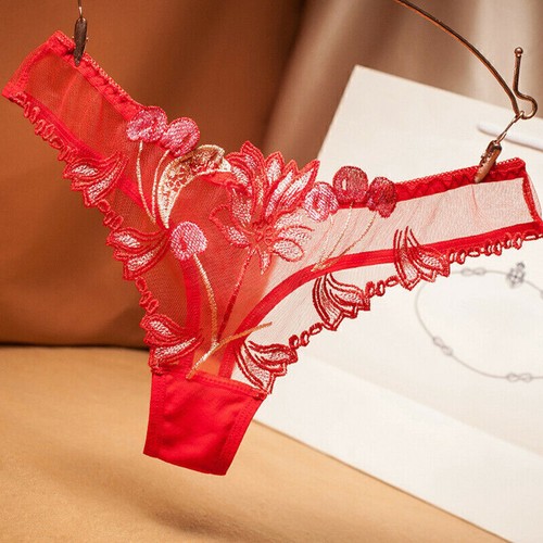 Women Crotchless Lingerie Underwear G-string Sexy Panties Briefs Thongs Knickers - Picture 22 of 26