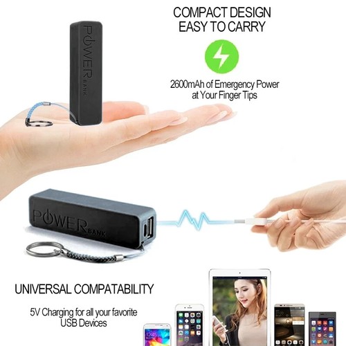 2 Pack Cargador Power Bank Portatil Para Celular Smart Phone Bateria Externa - Picture 8 of 18